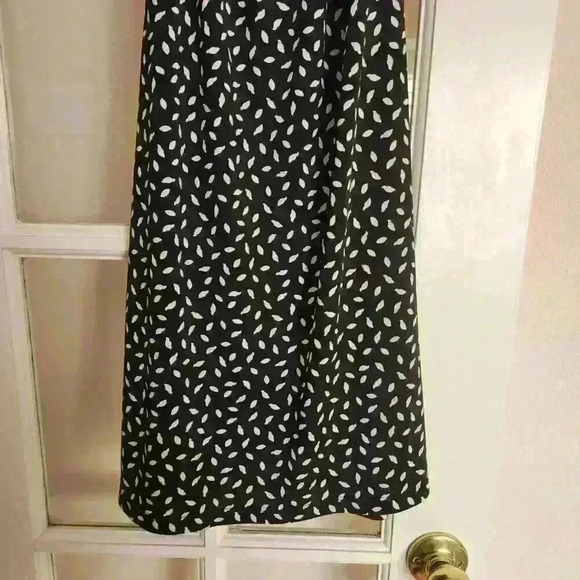 OP Ocean Pacific Black Off Shoulder Beach Vacation Dress Made in Mexico Large - Picture 6 of 9